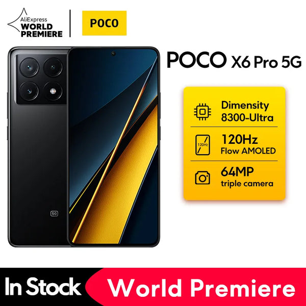 POCO-X3 Pro Smartphone NFC, Versão Global, Dimensão 8300-Ultra, 67W, Câmera de 64MP com OIS, Tela de 6,67 ", 120Hz, 256GB, 512GB, Estreia Mundial